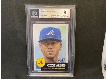 2018 Topps Living Ozzie Albies Rookie Mint