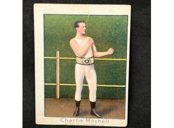 1910 MECCA CIGARETTES CHARLIE MITCHELL!