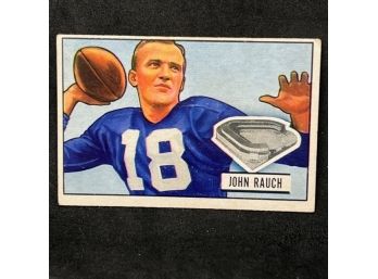 1951 BOWMAN John Rauch