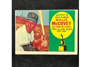 1960 TOPPS WILLIE MCCOVEY ROOKIE CUP