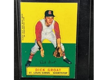 1964 TOPPS STAND UP DICK GROAT - 8X ALL STAR