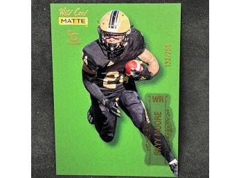 2022 WILD CARD MATTE CHASE CARD SKYY MOORE RC SP ONLY 250 PRINTED