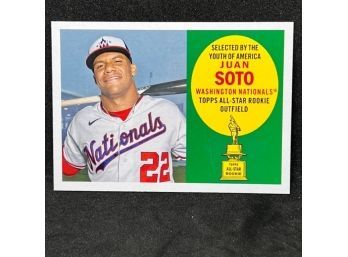 2020 TOPPS ARCHIVES JUAN SOTO ROOKIE CUP