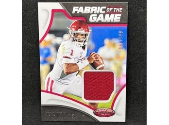 2020 CHRONICLES DP CERTIFIED JALEN HURTS GAME-WORN SHORT PRINT RC - ONLY 299 MADE
