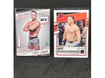 2020 PRESTIGE AND DONRUSS RATED ROOKIE MICHAEL CHANDLER ROOKIES! (2)