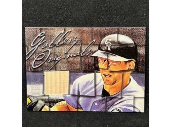 2003 TOPPS GALLERY TODD HELTON - GAME-USED BAT