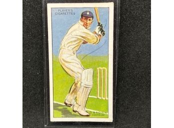 1930 JOHN PLAYER & SONS CRICKETERS  GEORGE BROWN