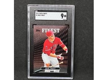 2013 TOPPS FINEST MIKE TROUT - MINT