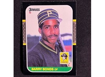 1987 DONRUSS BARRY BONDS RC