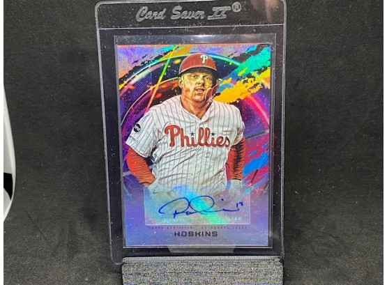 2020 TOPPS FIRE RHYS HOSKINS AUTO ONLY 25 MADE!!!