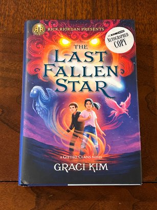 The Last Fallen Star By Graci Kim SIGNED First Edition