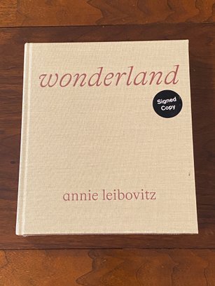 Wonderland By Annie Leibovitz SIGNED First Edition Still In Shrink-wrap