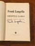 Dropped Names By Frank Langella SIGNED Edition