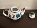 Paul Cardew Once Upon A Tea-Time Novel Ceramic Teapot Mug & Coaster Set