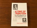 A Time Of Transition By Mani Shankar Aiyar SIGNED & Inscribed