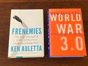 Frenemies & World War 3.0 By Ken Auletta SIGNED First Editions