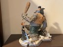 Harry Potter Battling The Mountain Troll Collectible Sculpture Limited Edition 1842 Of 5000 (Pickup Only)