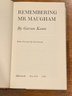 Remembering Mr. Maugham By Garson Kanin SIGNED First Edition