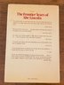 The Frontier Years Of Abe Lincoln By Richard Kigel SIGNED & Inscribed First Edition