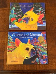Christmas Feet & Custard And Mustard By Maureen Sullivan Illustrated & SIGNED By Alison Josephs