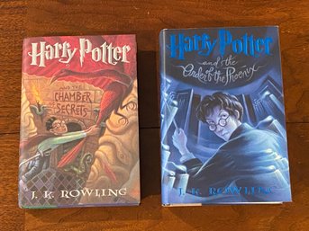 Harry Potter And The Chamber Of Secrets & The Order Of The Phoenix By J. K. Rowling