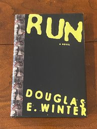 Run By Douglas E Winter SIGNED First Edition