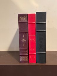 Franklin Library Leather Bound Lot #1 - James Joyce, Jane Austen, Leo Tolstoy