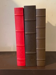 Franklin Library Leather Bound Lot #3 -Stendhal, Thomas Mann, Guy De Maupassant