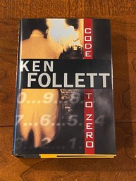 Code To Zero By Ken Follett SIGNED First Edition