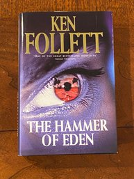 The Hammer Of Eden By Ken Follett SIGNED First UK Edition