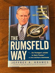 The Rumsfeld Way By Jeffrey A. Krames SIGNED First Edition