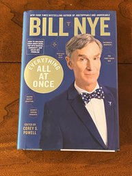 Everything All At Once By Bill Nye SIGNED First Edition