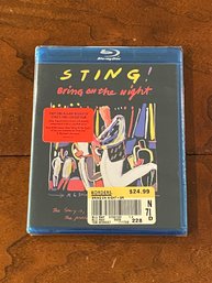 Sting Bring On The Night Brand New Sealed Blu-ray