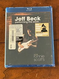 Jeff Beck Performing This Week...live At Ronnie Scott's Brand New Sealed Blu-ray