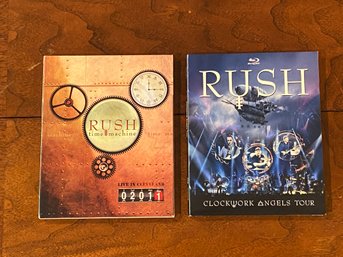 Rush Concerts On Blu-ray Time Machine & Clockwork Angels