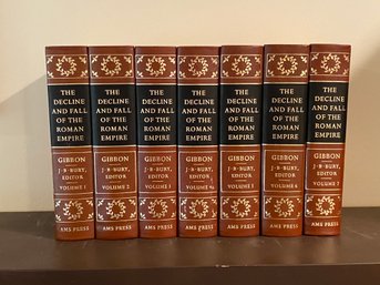 The Decline And Fall Of The Roman Empire By Edward Gibbon In Seven Volumes