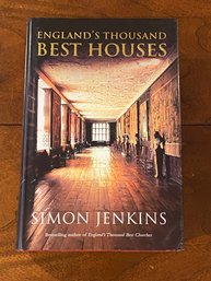 England's Thousand Best Houses By Simon Jenkins SIGNED & Inscribed First Edition