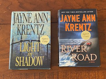Light In Shadow & River Road By Jayne Ann Krentz SIGNED First Editions