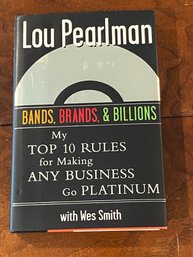 Bands, Brands, & Billions By Lou Pearlman SIGNED & Inscribed First Edition