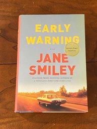 Early Warning By Jane Smiley SIGNED First Edition