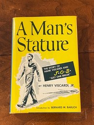 A Man's Stature By Henry Viscardi, Jr. SIGNED & Inscribed