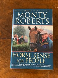Horse Sense For People By Monty Roberts SIGNED First Edition
