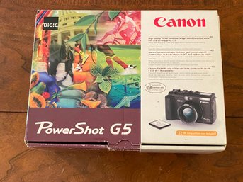 Canon PowerShot G5 Digital Camera