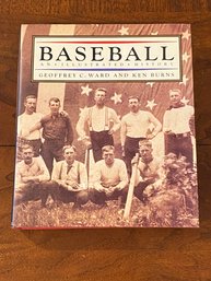 Baseball An Illustrated History By Geoffrey C. Ward And Ken Burns SIGNED By Burns First Edition