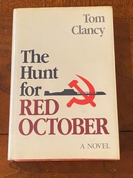 The Hunt For Red October By Tom Clancy True First Edition First Printing