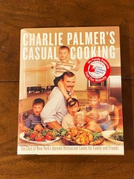 Charlie Palmer's Casual Cooking SIGNED First Edition