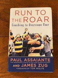 Run To The Roar By Paul Assaiante And James Zug SIGNED 'coach A'