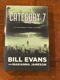 Category 7 By Bill Evans SIGNED & Inscribed First Edition