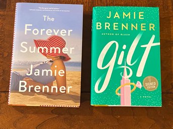 The Forever Summer & Gilt By Jamie Brenner SIGNED First Editions