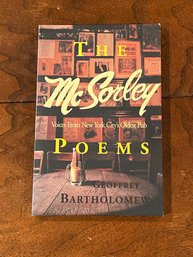 The McSorley Poems Voices From New York City's Oldest Pub By Geoffrey Bartholomew SIGNED & Inscribed